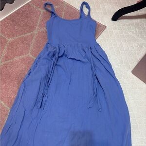 Aerie Blue Maxi Dress